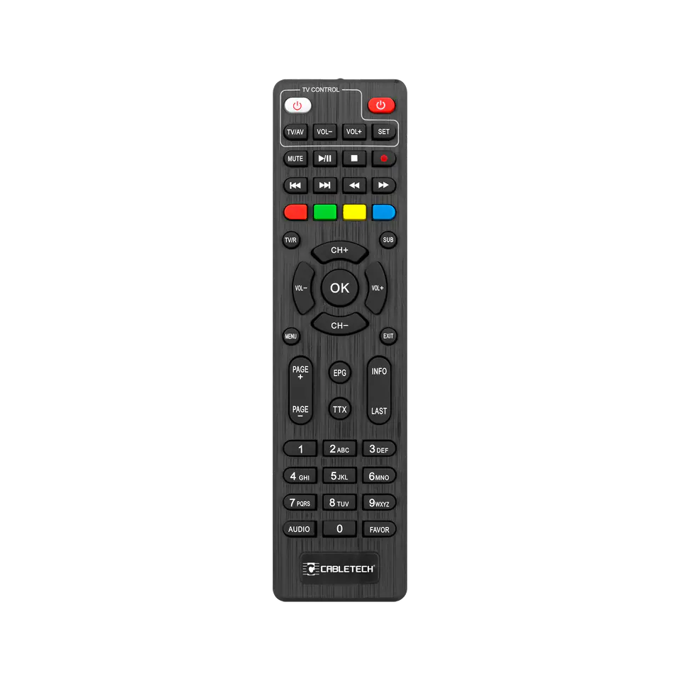 ⁨Remote control for Cabletech tuner URZ0336/URZ0336A⁩ at Wasserman.eu