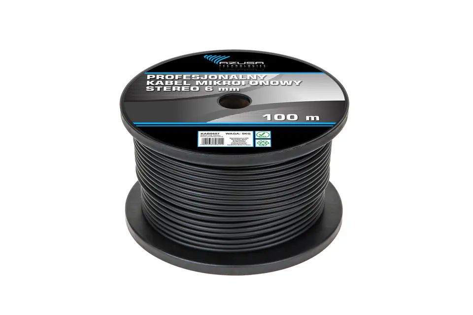 6mm professional stereo microphone cable at Wasserman.eu