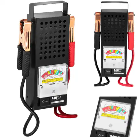 ⁨Tester miernik akumulatorów układu ładowania analogowy 6 V 12 V⁩ w sklepie Wasserman.eu