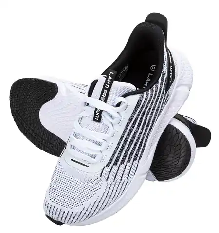 ⁨Knitted shoes 3d white-black, "46", lahti⁩ at Wasserman.eu