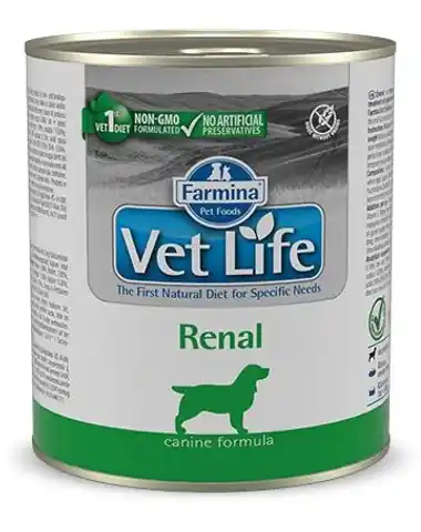 ⁨FARMINA Vet Life Canine Renal - wet dog food - 300 g⁩ at Wasserman.eu