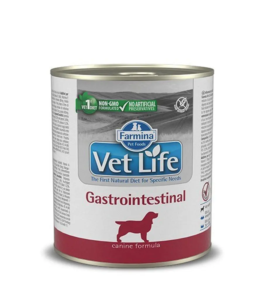 ⁨FARMINA Vet Life Gastrointestinal Canine - mokra karma dla psa - 300 g⁩ w sklepie Wasserman.eu