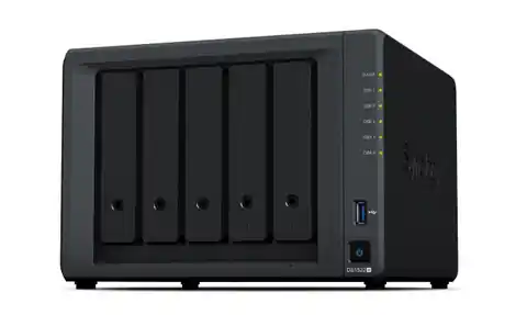 ⁨Synology DiskStation DS1522+ NAS/storage server Tower Ethernet LAN Black R1600⁩ at Wasserman.eu