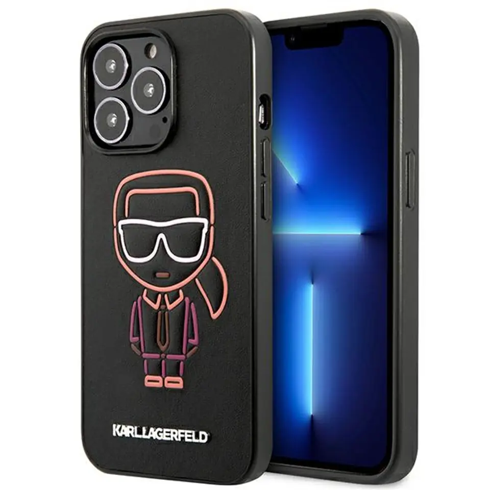 ⁨Karl Lagerfeld Outline - Etui iPhone 13 Pro Max (Multicolor)⁩ w sklepie Wasserman.eu