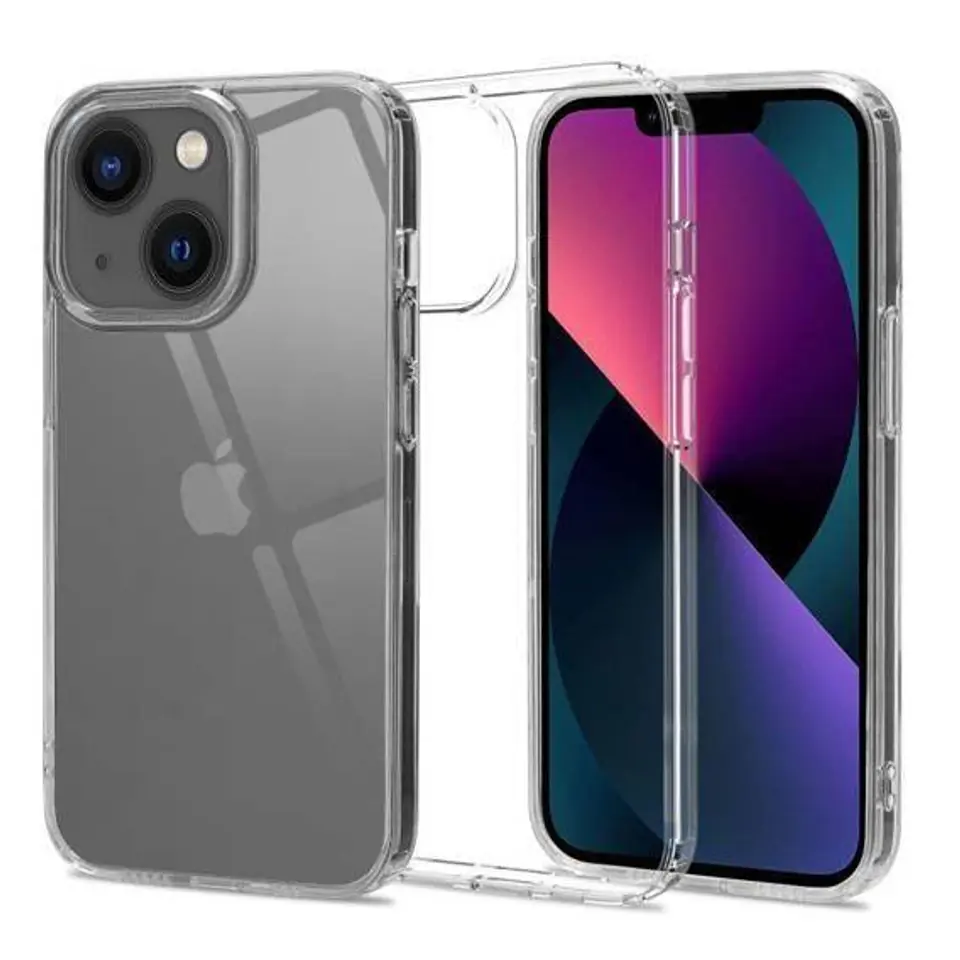 ⁨Etui IPHONE 13 Tech-Protect Flexair Hybrid transparentne⁩ w sklepie Wasserman.eu