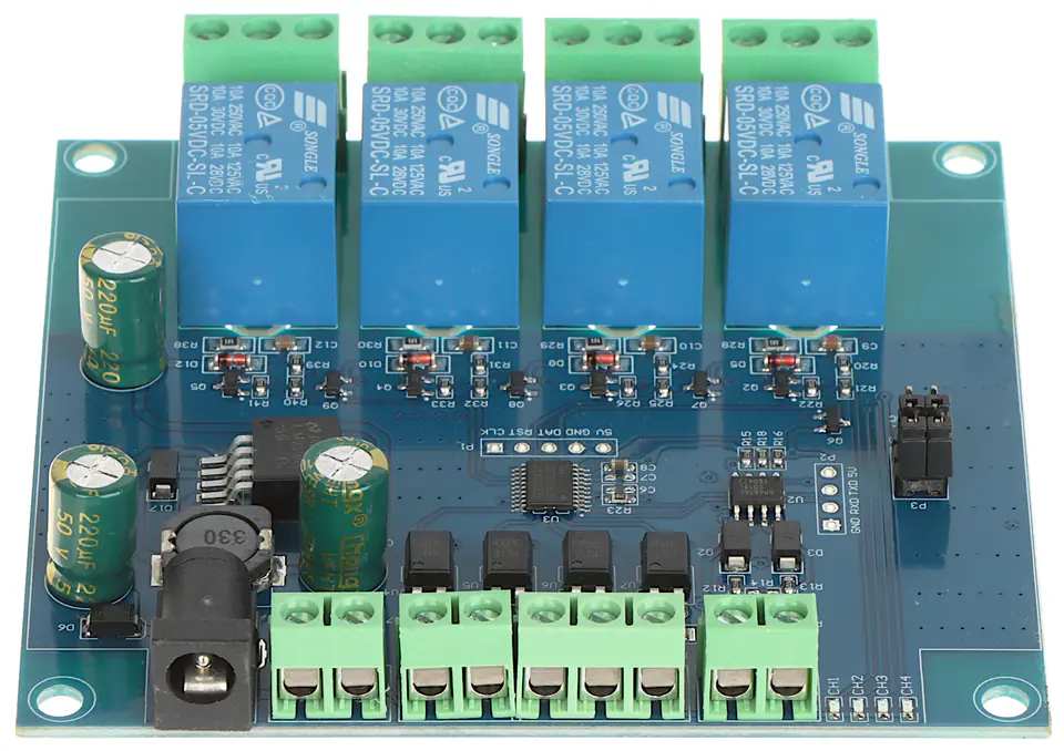 ⁨RELAY MODULE 4R-D7 Modbus RTU⁩ at Wasserman.eu