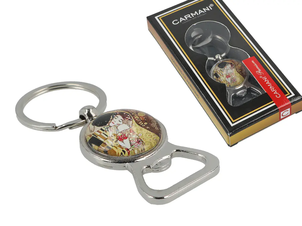 ⁨Opener/Keychain - G. Klimt, Kiss (CARMANI)⁩ at Wasserman.eu