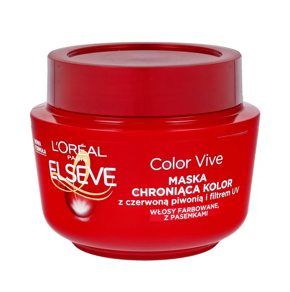 ⁨Loreal Elseve Color with UV filter Mask for colored hair 300ml⁩ at Wasserman.eu