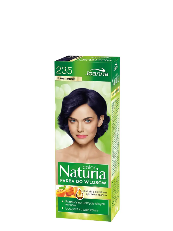 ⁨Joanna Naturia Color Farba do włosów nr 235-leśna jagoda 150g⁩ w sklepie Wasserman.eu