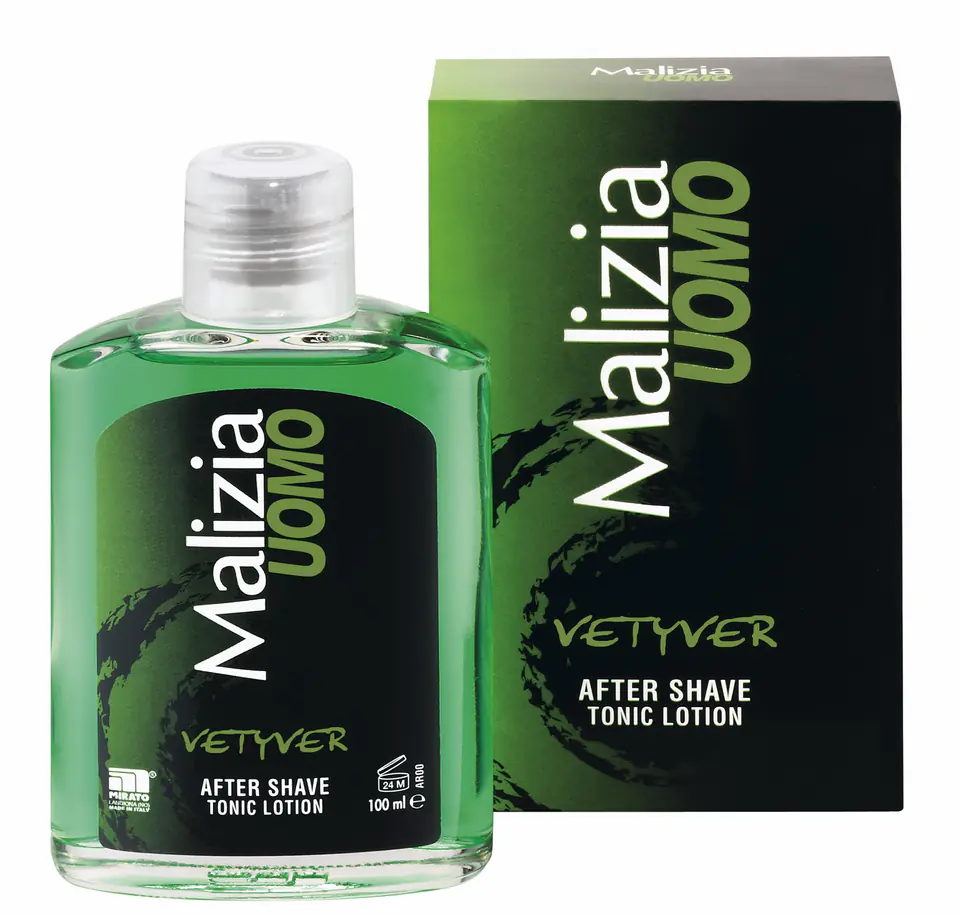 ⁨Malizia Uomo Vetyver After Shave⁩ at Wasserman.eu