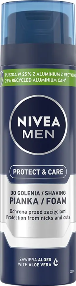 ⁨Nivea MEN Pianka do golenia OCHRONNA⁩ w sklepie Wasserman.eu