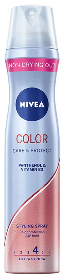 ⁨Nivea Hair Care Styling Hairspray Color Care & Protect 250ml⁩ at Wasserman.eu