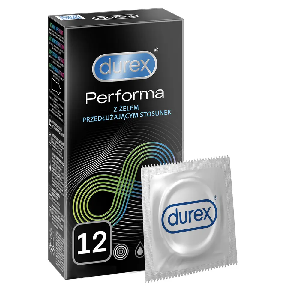 ⁨Durex Performa Condoms 12 pcs⁩ at Wasserman.eu