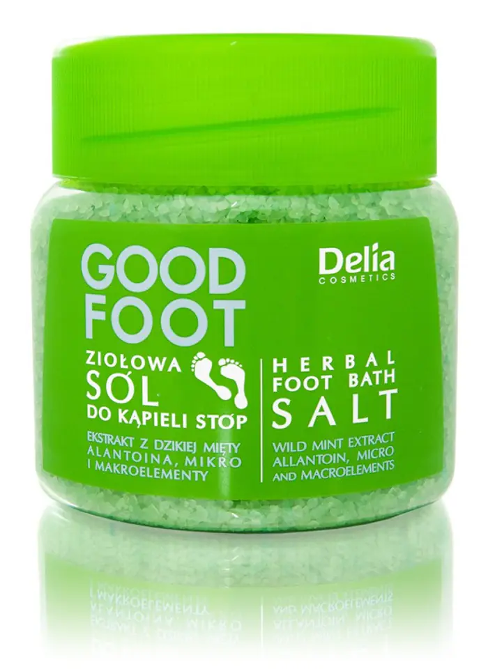 ⁨Delia Cosmetics Good Foot Ziołowa sól do kąpieli 100ml⁩ w sklepie Wasserman.eu