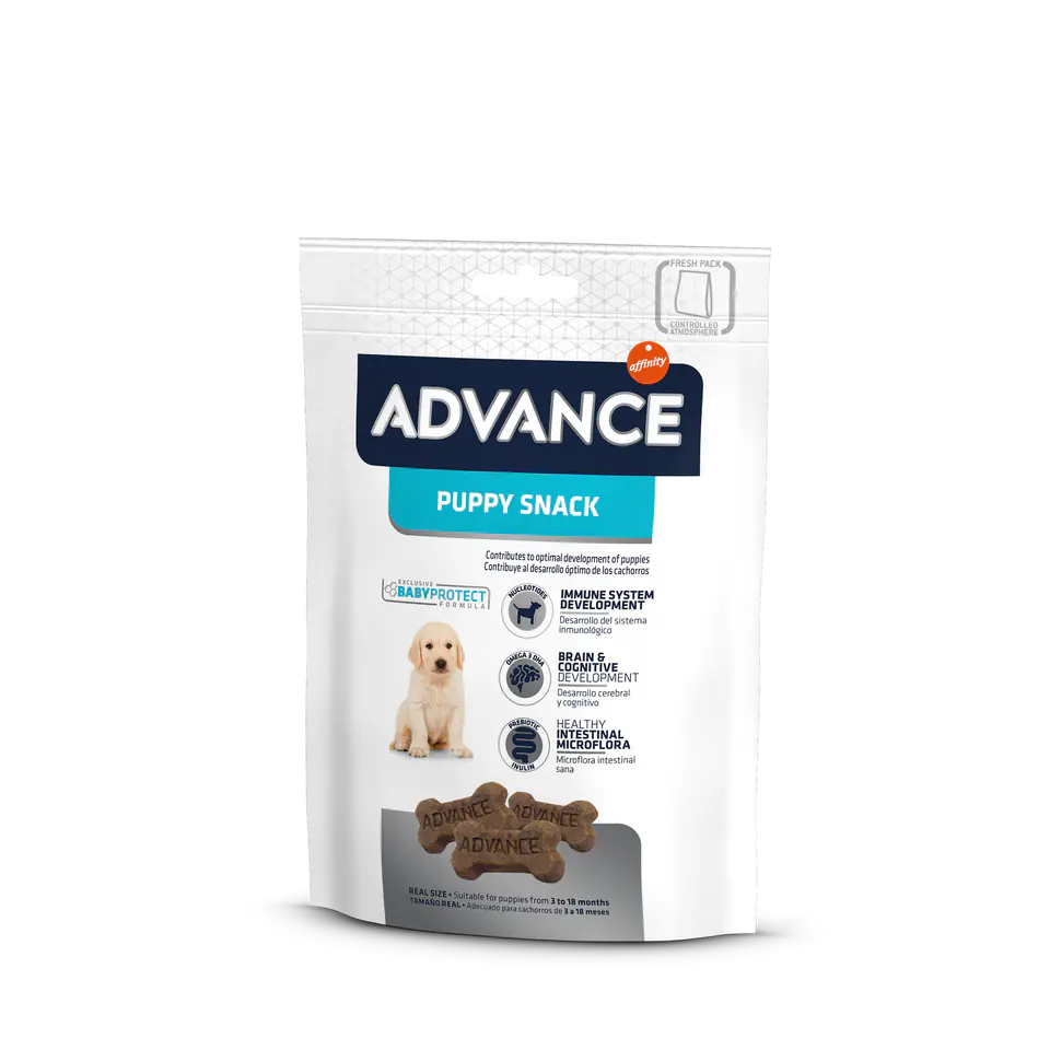 ⁨ADVANCE SNACK Puppy - przysmak dla szczeniąt 150g [920040]⁩ w sklepie Wasserman.eu