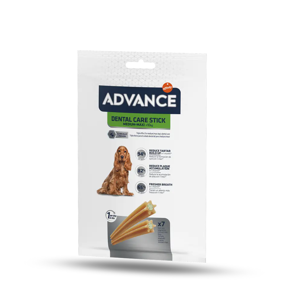 ⁨ADVANCE SNACK Dental Care Stick - przysmak dentystyczny dla psów 180g [500370]⁩ w sklepie Wasserman.eu