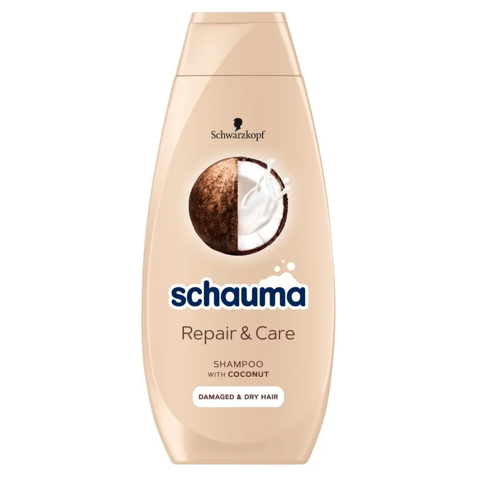 ⁨Schwarzkopf Schauma Szampon do włosów Repair & Care 400ml⁩ w sklepie Wasserman.eu