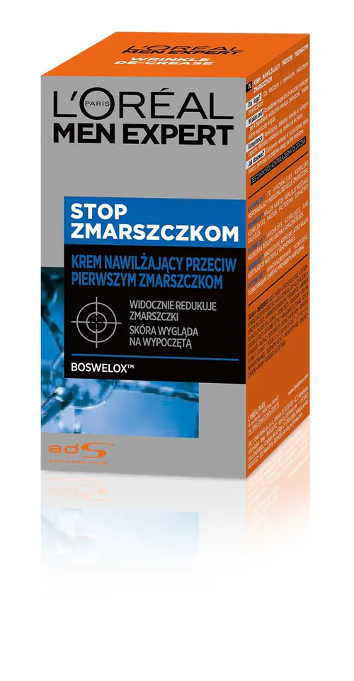 ⁨Loreal Men Expert Krem nawilżający Stop Zmarszczkom 35+ 50ml⁩ w sklepie Wasserman.eu