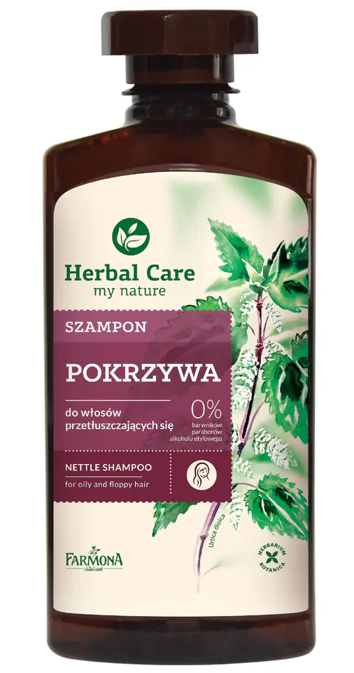 ⁨Farmona Herbal Care Szampon Pokrzywa 330ml⁩ w sklepie Wasserman.eu