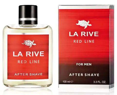 ⁨La Rive for Men Red Line After Shave 100ml⁩ at Wasserman.eu