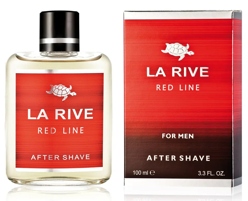 ⁨La Rive for Men Red Line Płyn po goleniu 100ml⁩ w sklepie Wasserman.eu