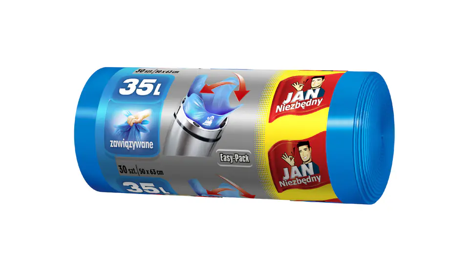 ⁨Sarantis Jan Essential Garbage Bags 35L/30pcs⁩ at Wasserman.eu