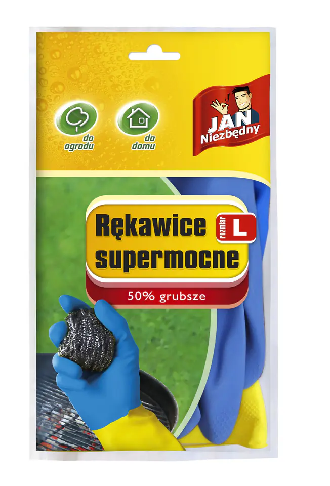 ⁨Sarantis Jan Niezbędny Rękawice supermocne rozmiar L⁩ w sklepie Wasserman.eu