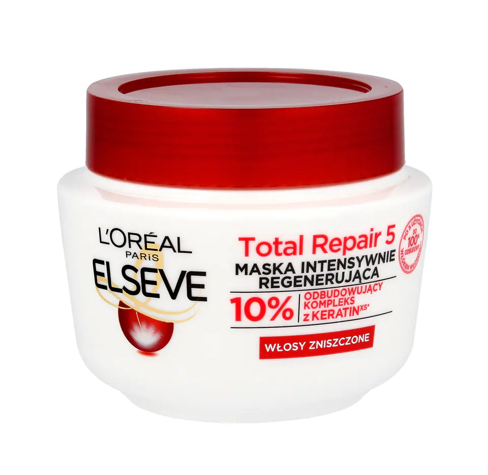 ⁨Loreal Elseve Total Repair 5 Maseczka odbudowująca⁩ w sklepie Wasserman.eu