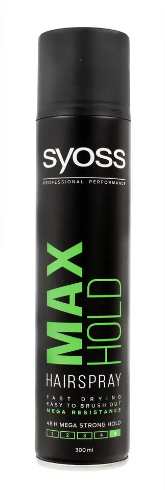 ⁨Schwarzkopf Syoss Max Hold Hairspray 300ml⁩ at Wasserman.eu