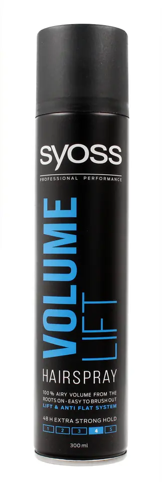 ⁨Schwarzkopf Syoss Volume Lift Hairspray extra strong volume enhancer 300ml⁩ at Wasserman.eu