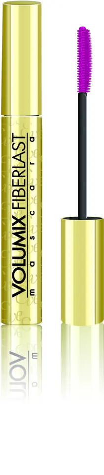 ⁨Eveline Maskara Volumix Fiberlast pogrubiająca (złota) 11ml⁩ w sklepie Wasserman.eu