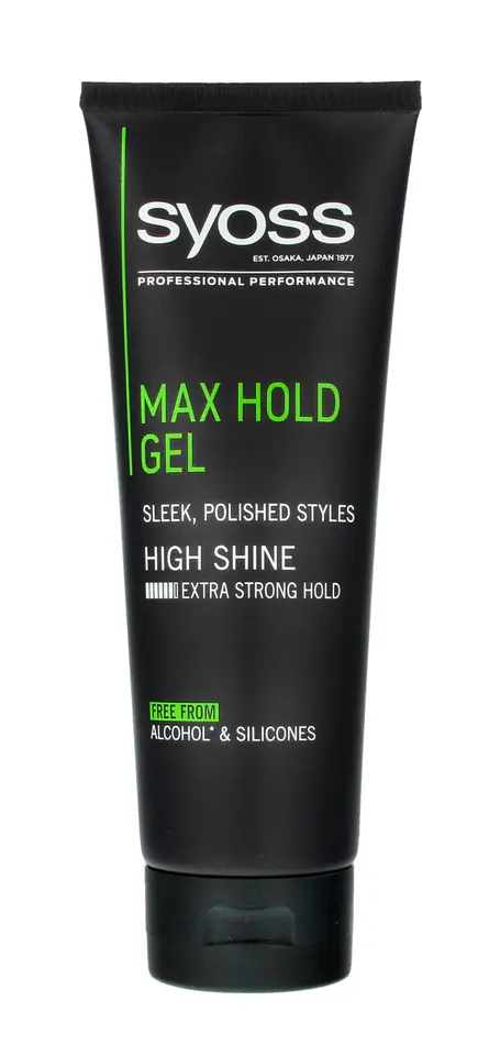 ⁨Schwarzkopf Syoss Max Hold Żel do włosów 250ml⁩ w sklepie Wasserman.eu