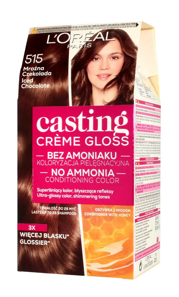 ⁨Casting Creme Gloss Coloring Cream No. 515 Frosty Chocolate 1op.⁩ at Wasserman.eu