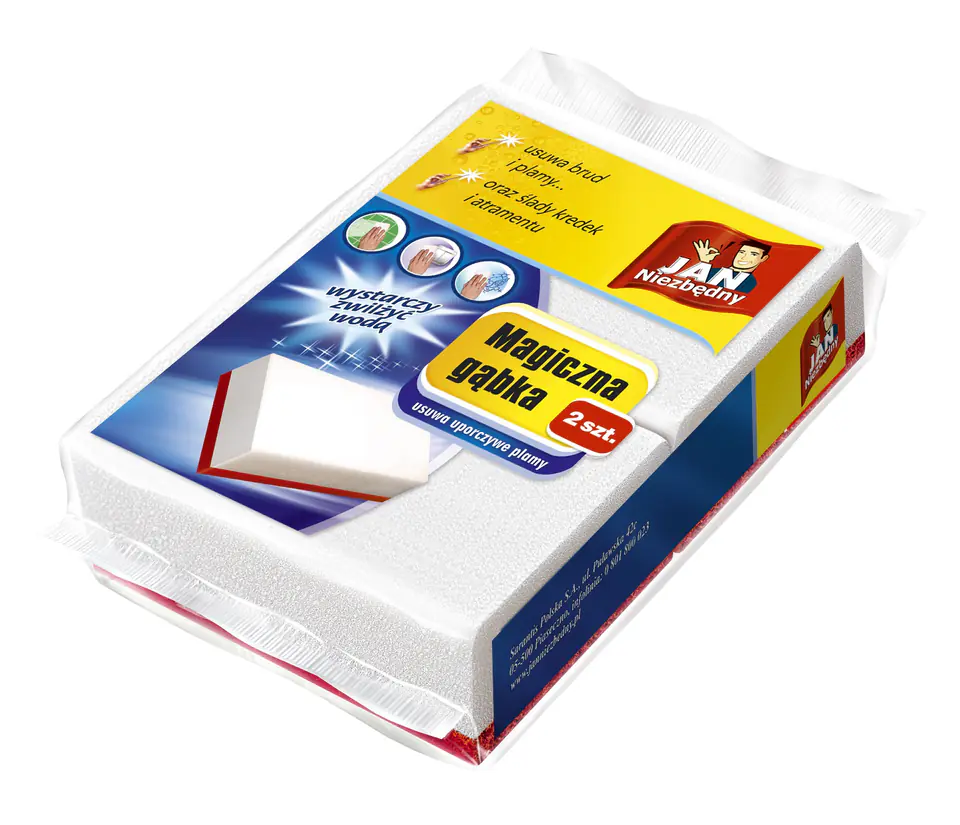 ⁨Jan Essential Magic Sponge 2pcs⁩ at Wasserman.eu