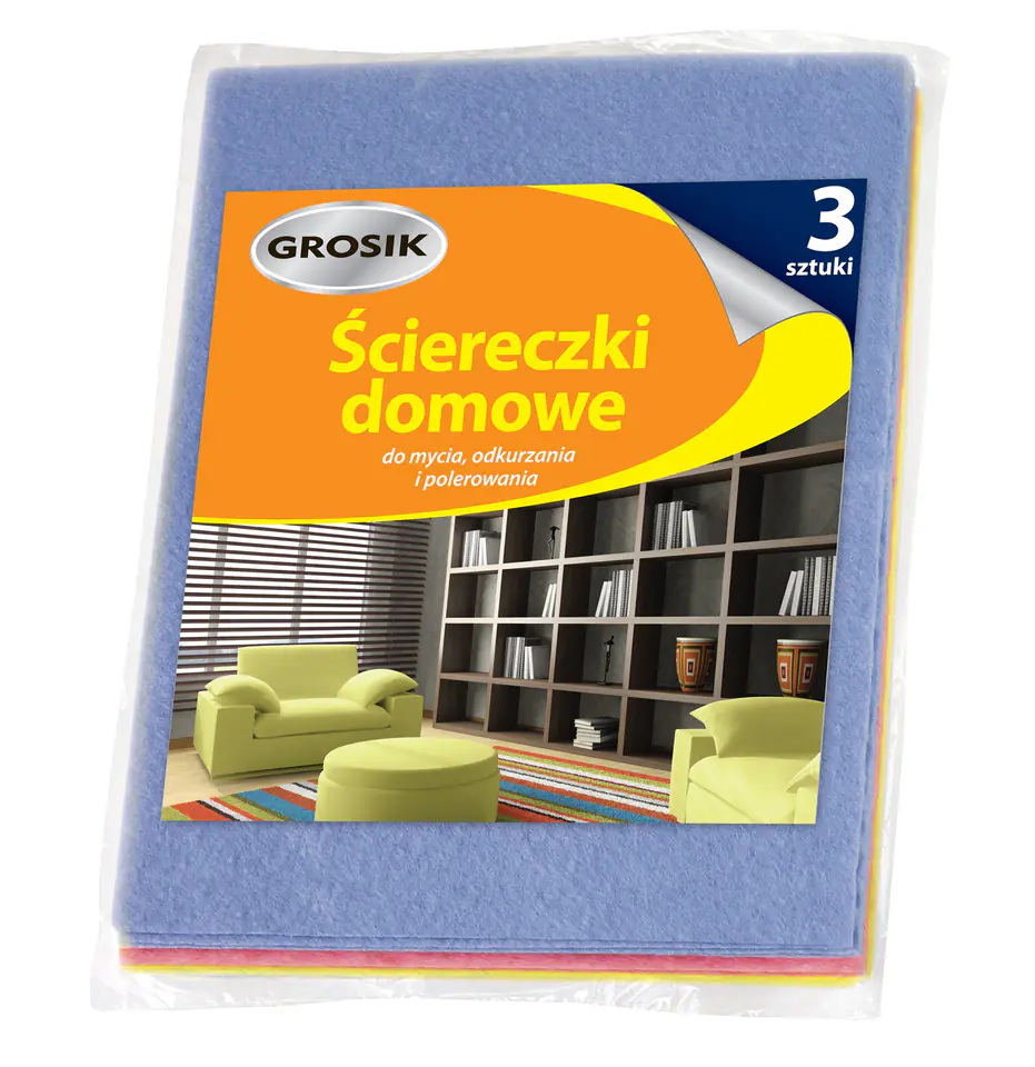 ⁨Sarantis Jan Niezbędny Grosik Ścierki domowe 3sztuki⁩ w sklepie Wasserman.eu