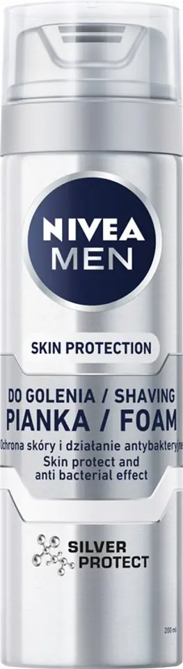 ⁨Nivea MEN Shaving foam SILVER⁩ at Wasserman.eu