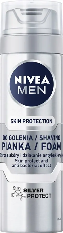 ⁨Nivea MEN Pianka do golenia SILVER⁩ w sklepie Wasserman.eu