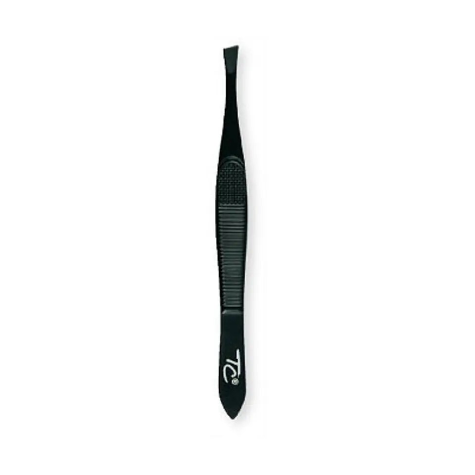 ⁨Top Choice Nail Care & Decoration Tweezers matt black twill 75575⁩ at Wasserman.eu