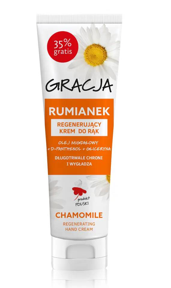 ⁨Gracja Krem regenerujący do rąk Rumianek 100ml⁩ w sklepie Wasserman.eu