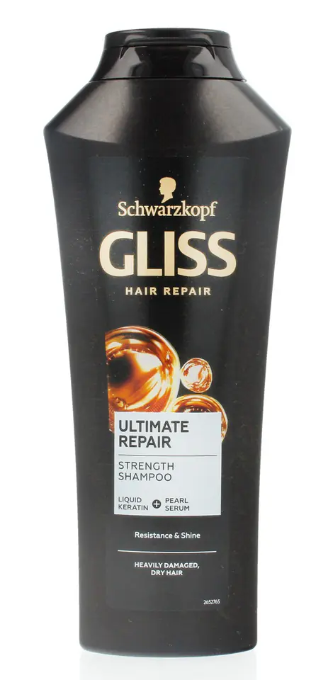 ⁨Schwarzkopf Gliss Kur Ultimate Repair Szampon 400ml⁩ w sklepie Wasserman.eu