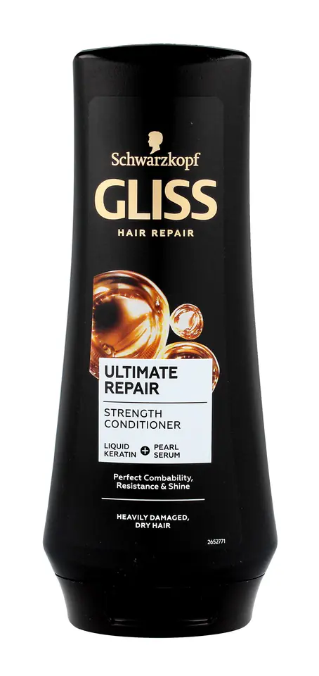 ⁨Schwarzkopf Gliss Ultimate Repair Conditioner for dry and damaged hair 200ml⁩ at Wasserman.eu