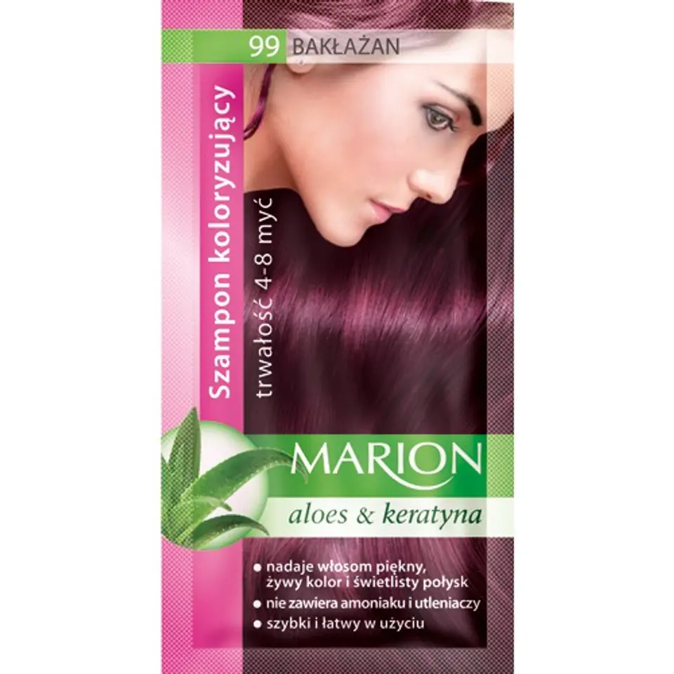 ⁨Marion Coloring Shampoo 4-8 Wash No. 99 Eggplant⁩ at Wasserman.eu