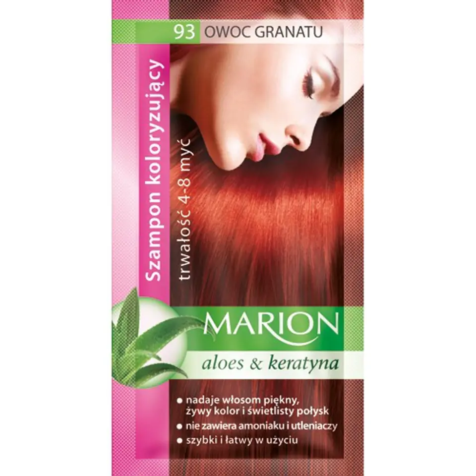 ⁨Marion Coloring Shampoo 4-8 Wash No. 93 Pomegranate Fruit⁩ at Wasserman.eu