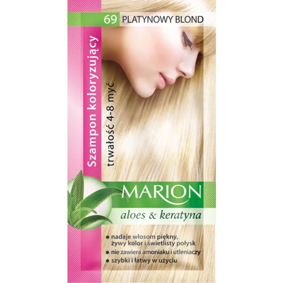 ⁨Marion Coloring Shampoo 4-8 Wash No. 69 Platinum Blonde⁩ at Wasserman.eu