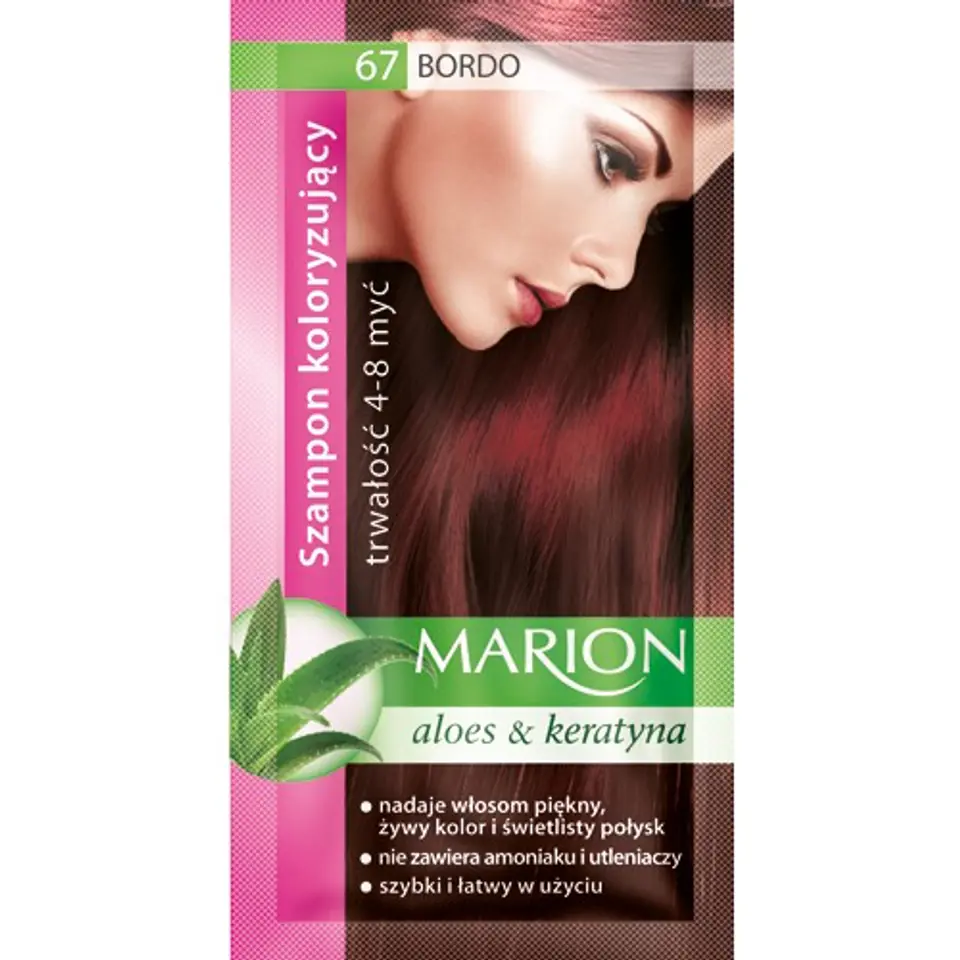 ⁨Marion Coloring Shampoo 4-8 Wash No. 67 Burgundy⁩ at Wasserman.eu