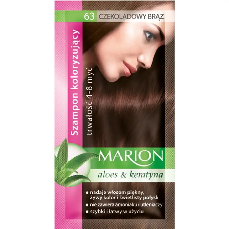 ⁨Marion Coloring Shampoo 4-8 Wash No. 63 Chocolate Brown⁩ at Wasserman.eu