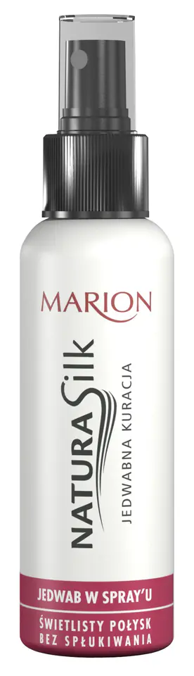 ⁨Marion Natura Silk Jedwab do włosów w sprayu 130ml⁩ w sklepie Wasserman.eu