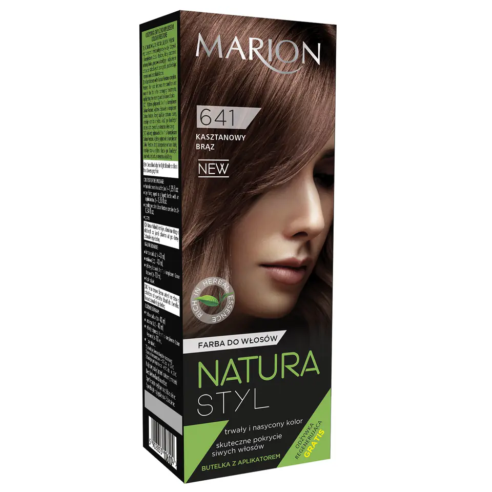 ⁨Marion Hair Dye Natura Style No. 641 Chestnut Brown⁩ at Wasserman.eu