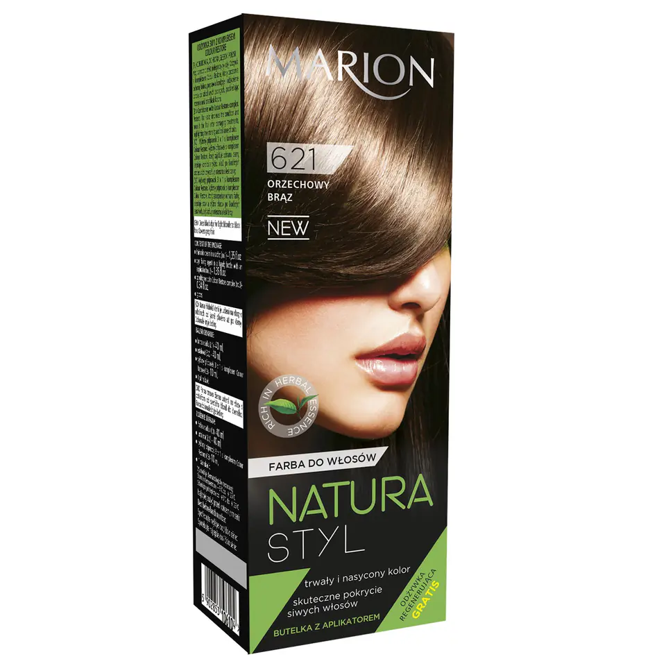 ⁨Marion Hair Dye Natura Style No. 621 walnut brown⁩ at Wasserman.eu