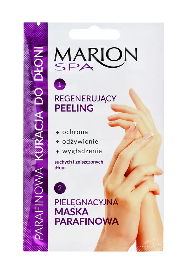 ⁨Marion Spa Parafinowa kuracja do dłoni 4g+6ml⁩ w sklepie Wasserman.eu